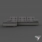 sofa ARS Scandy ottoman (art 00-29676)